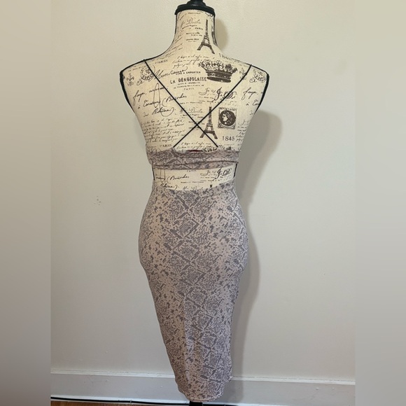 Two-piece Snakeprint Skirt Set - Picture 2 of 7